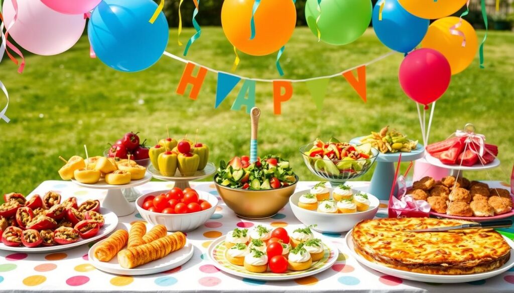 Birthday Party Vegitaian Lunch Menu Ideas for a Fun Celebration